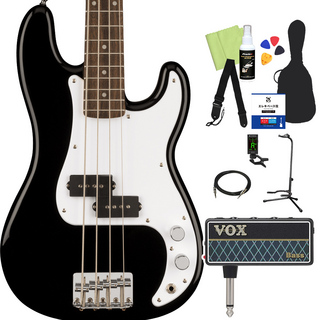 Squier by Fender Mini Precision Bass ベース 初心者12点セット 【amplug付】 Black