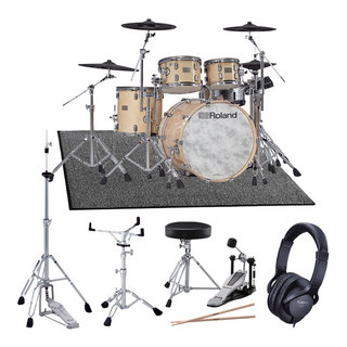 Roland V-Drums Acoustic Design Series VAD706-GN ローランド純正シングルフルオプションセット 【送料無料】