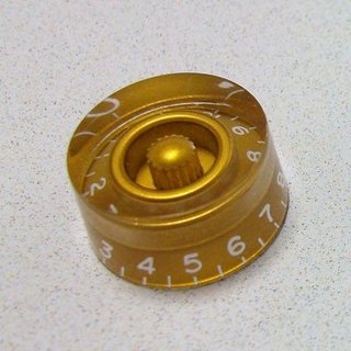 Montreux Metric Speed Knob Gold #1363 (2) 2個セット ミリピッチ