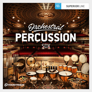TOONTRACK SDX - ORCHESTRAL PERCUSSION