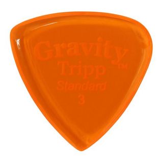 Gravity Guitar Picks GTRS3P GTRS3P Tripp - Standard -［3.0mm, Orange］