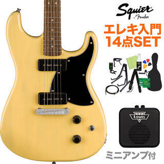 Squier by Fender Paranormal Strat-O-Sonic VBL 初心者セット ミニアンプ付