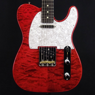 Fender 2024 Collection Made in Japan Hybrid II Telecaster Quilt Red Beryl