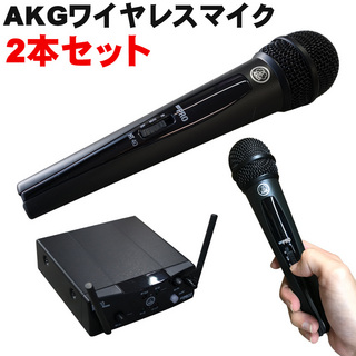 AKG ワイヤレスマイク2本セット WMS40 PRO MINI VOCAL SET DUAL アーカーゲー