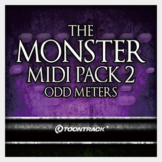 TOONTRACK DRUM MIDI - MONSTER MIDI PACK 2 ODD METERS