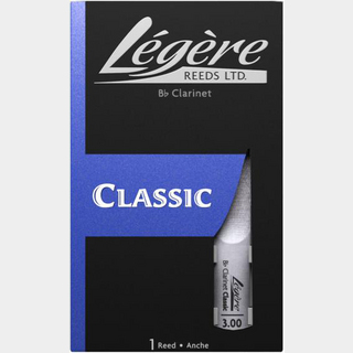 Legere BB3.00 リード B♭クラリネット用 樹脂製 Classic