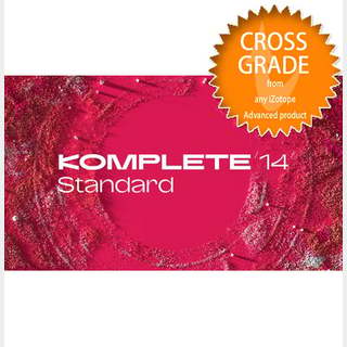 NATIVE INSTRUMENTS KOMPLETE 14 STANDARD DL Crossgrade from any iZotope Advanced product【WEBSHOP】