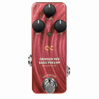 ONE CONTROLワンコントロール Crimson Red Bass Preamp プリアンプ ベースエフェクター