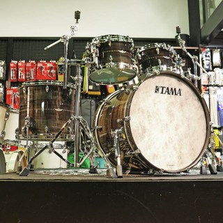 Tama STAR Bubinga 4pc Drum Kit [22BD，16FT，12&10TT] -Pewter Blue Acacia- コンビネーションスタンド付属