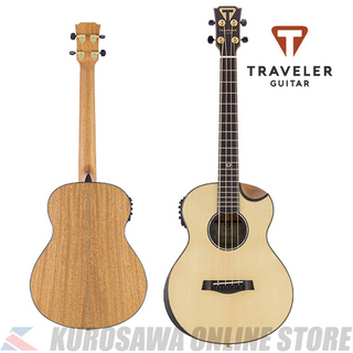 Traveler GuitarCL-3BE Bass (Spruce Top) 《ピエゾ/プリ・アンプ/EQ内蔵》【ストラッププレゼント】(ご予約受付中)