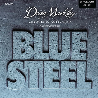 Dean MarkleyDM2670A BLUE STEEL NPS XLIGHT 40-95 エレキベース弦