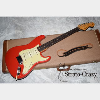 Fender Stratocaster '59 Red/Slab Rose neck "Full original/Super rare!!"