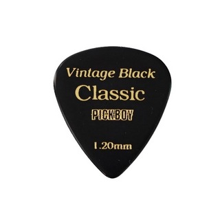 PICKBOY GP-07/120 Vintage Classic Black 1.20mm ギターピック×50枚