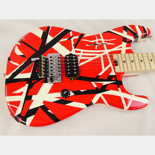 EVH Striped Series ( Red with Black Stripes )