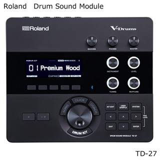 Roland TD-27 ローランド ドラム音源モジュール Drum Sound Module【VH-14D適応】
