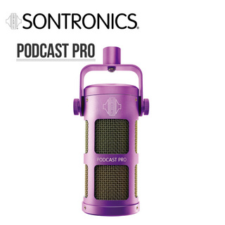 SONTRONICS PODCAST PRO -Purple- │ ダイナミック・マイクロフォン