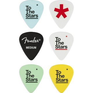 Fender Tom DeLonge 351 Celluloid Picks [6枚セット] フェンダー【梅田店】