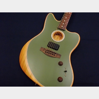 Fender Acoustasonic Player Jazzmaster Rosewood Fingerboard  Antique Olive