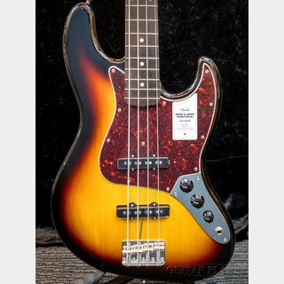 FenderMade In Japan Traditional 60s Jazz Bass -3 Color Sunburst-【3.49kg】【金利0%対象】【送料当社負担】