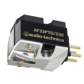 audio-technicaオーディオテクニカ AT33PTG/II MC型カートリッジ