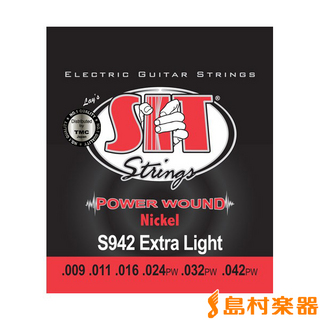 SIT Strings S942 エレキギター弦 EXTRA LIGHT
