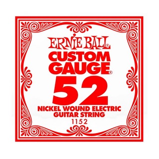 ERNIE BALL アーニーボール 1152 NICKEL WOUND 052 エレキギター用バラ弦