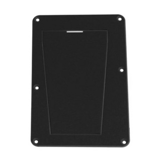 ALLPARTSオールパーツ PG-0548-023 Black Backplate アクセスパネル付 トレモロスプリングカバー