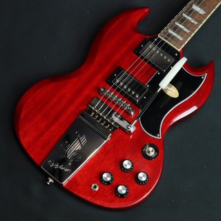Epiphone Inspired by Gibson SG Standard 60s Maestro Vibrola Vintage Cherry 【横浜店】