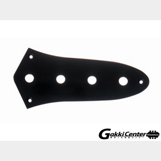ALLPARTS Black Control Plate for Jazz Bass/6508