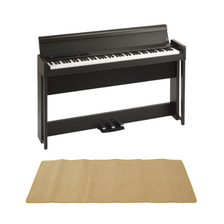 KORGコルグ C1 AIR BR 電子ピアノ ピアノマット(クリーム)付きセット