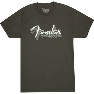 Fender フェンダー Reflective Ink T-Shirt Charcoal XXL Tシャツ