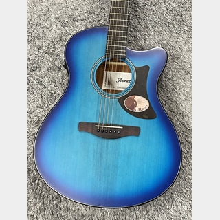 Ibanez AAM50CE SBO (Sapphire Blue Burst Open Pore) -Advanced Acoustic-【2024年最新モデル】【エレアコ】
