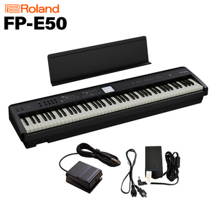 RolandFP-E50-BK ブラック 電子ピアノ 88鍵盤