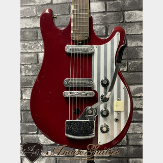 Teisco WG-2L # RED 1966年製【DAVID LINDLEY STYLE】"MATCHING HEAD" 2.83kg