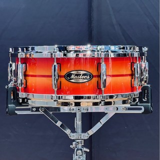 PearlMasters Maple Gum Snare Drum 14×5 - #857 Suburst Red Stripe [MMGC1450S/N #857]【イベント展示特価...