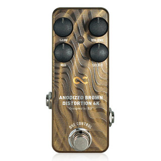 ONE CONTROLワンコントロール Anodized Brown Distortion 4K ディストーション ギターエフェクター