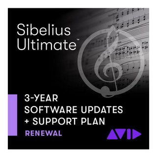Avid Sibelius Ultimate アップグレード・サポートプラン更新版(3年)(9938-30012-01)(オンライン納品)(代引不可)