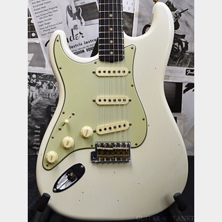 Fender Custom Shop Guitar Planet Exclusive 1960 Stratocaster Journeyman Relic Left Handed -Aged Olympic White-
