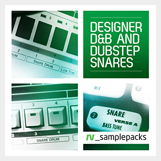 RV_samplepacks DESIGNER D&B AND DUBSTEP SNARES