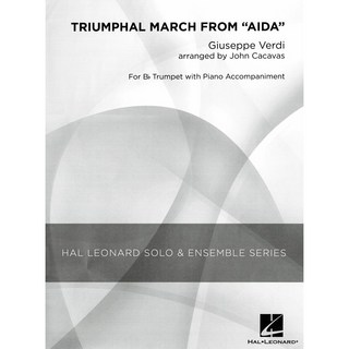 HAL LEONARDヴェルディ ： オペラ「アイーダ」より凱旋行進曲 (トランペットとピアノ) / カカヴァス編曲