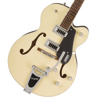 GretschG5420T Electromatic Classic Hollow Body Single-Cut with Bigsby Laurel FB Vintage White/London Grey [