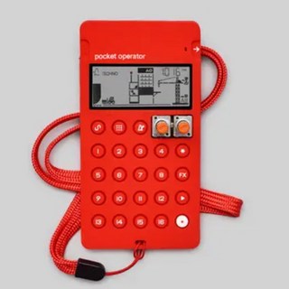 Teenage Engineering CA-X red generic case　PocketOperator用純正シリコンケース