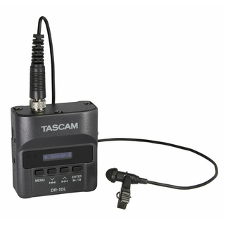 TascamDR-10L ブラック ピンマイクレコーダー