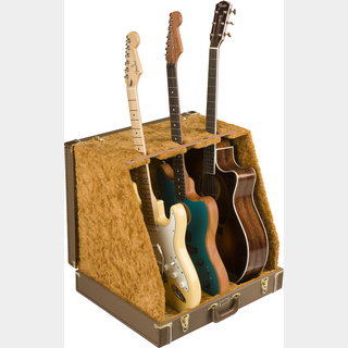 FenderCLASSIC SERIES CASE STAND - 3 GUITAR -Brown-【最大3本掛けギタースタンド】
