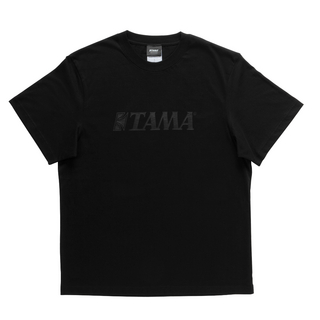 Tamaタマ TAMT007L TAMAロゴ 半袖 Tシャツ ブラック Lサイズ