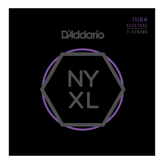 D'Addarioダダリオ NYXL1164 Nickel Wound 7-String Electric Guitar Strings Medium 7弦用エレキギター弦