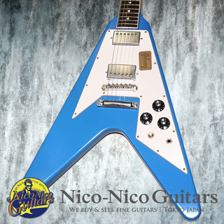 Gibson Custom Shop 2017 Historic Collection 70's Flying V VOS (Maui Blue)