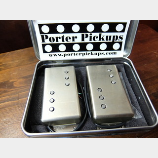 Porter Pickups WR Humbucker set Raw Nickel
