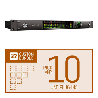 Universal AudioApollo X16 / Custom 10 Upgrade【10種のUADプラグインを選択可能】【送料無料】