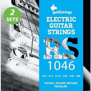 Galli Strings RS1046DS 2Set Regular レギュラーゲージ・エレキギター弦 イタリア製 【名古屋栄店】